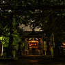 宇迦八幡宮 夜の輝き