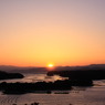 伊勢の夕日