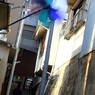 路地をぬける風