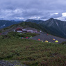 蝶ヶ岳山頂より