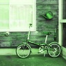 ジョーロと自転車