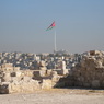 Jordan アンマンの巨大国旗