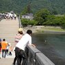 錦帯橋にて