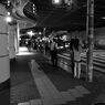 The night that is monochrome...