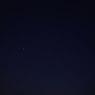 夜景と木星
