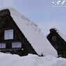 合掌造り雪化粧