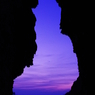 dramatic blue