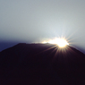 富士山頂からの日の出