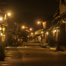 川原町の町並み