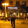 ポーランド　ヴロツワフ　旧市街広場のスタバ