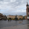ポーランド　クラクフ　旧市街　中央広場