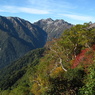 紅葉の針ノ木岳1