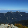 北岳山頂からの鳳凰三山