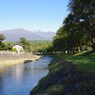 洗沢川と鳥海山・秋-2