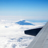 富士山上空
