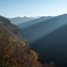 斜光の峰峯