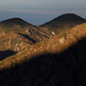 光差す大日連山