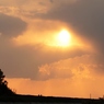 太陽と雲