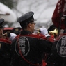 【雪舞う出初式】