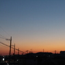 今朝の空