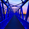 Blue bridge