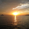 沈む夕日