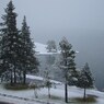 降雪の朝