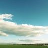 田舎と空