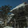 釣鐘堂の雪景色