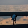夕暮れ時の散歩