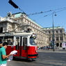 トラムとオペラ座　Austria Wien