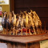 川魚の串焼き