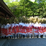 伊勢神宮 内宮神楽殿前にて～こどもの日～その２