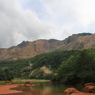 銅沼と磐梯山