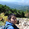 蓼科山中腹