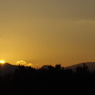 前田森林公園の夕日