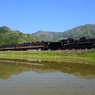 SLやまぐち号2013水鏡