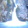 Laser water fall