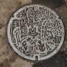 高尾山のマンホール