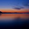 明けの明星 in琵琶湖