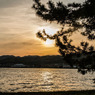 天橋立　夕暮れ