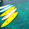 boats and clear water