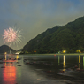 清流長良川（金華山と鵜飼花火）