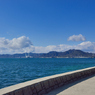 大久野島 海辺からの景色