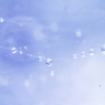 Raindrops.