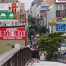 東京散歩Ⅲ：牛込橋から神楽坂を望む