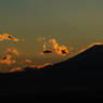 富士　夕景