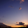 富士　夕景