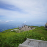 大山頂上より日本海を望む