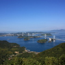 青空の来島海峡大橋